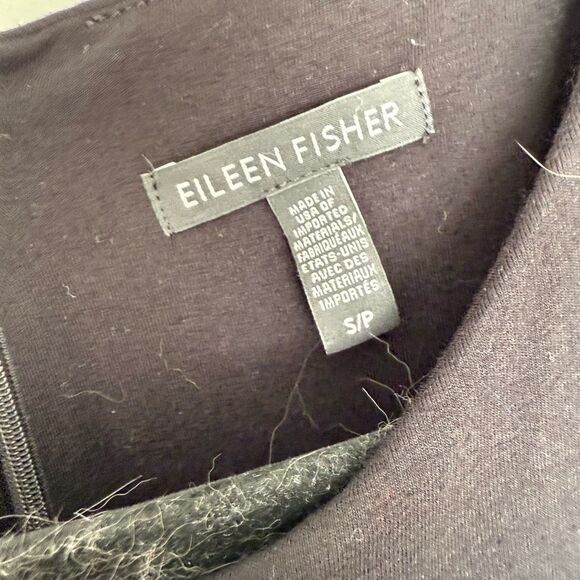 Eileen Fisher Women’s Small Black Wide Leg Jumpsuit - Picture 4 of 8